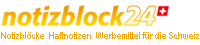 notizblock24.ch - Notizblöcke Haftnotizen Werbeartikel für die Schweiz