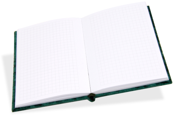 BIZBOOX® Spiegelsamt dunkelgrün DIN A6 BIZBOOX® Spiegelsamt dunkelgrün DIN A6