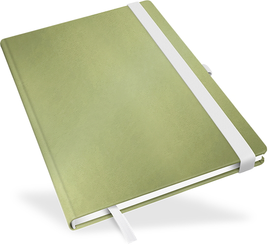 Notizbuch "Pistachio" - Large