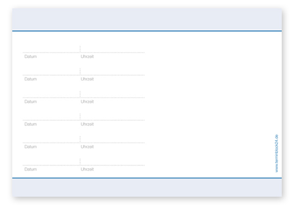 Terminzettel Classic #6.6 Terminzettel Classic #6.6