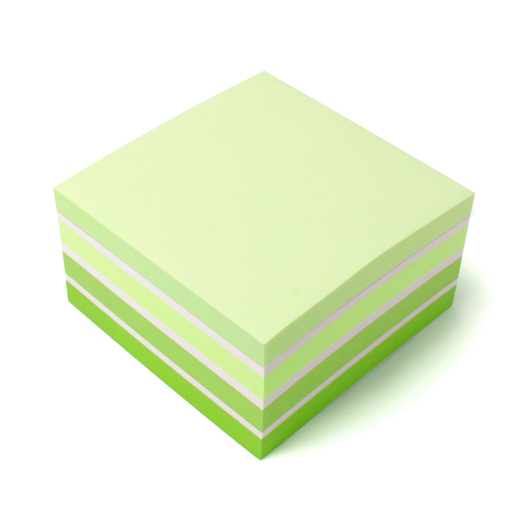 Post-it® Haftnotiz-Würfel grün Post-it® Haftnotiz-Würfel grün