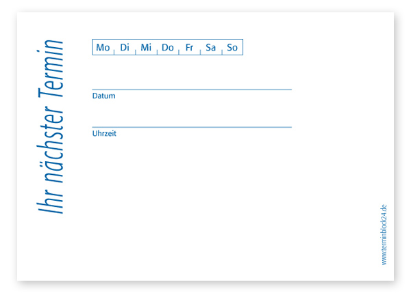Terminzettel Mini "Simple Creative" Terminzettel Mini "Simple Creative"
