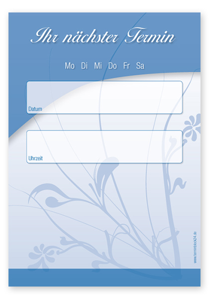 Terminzettel "Nature Elegance" Terminzettel "Nature Elegance"