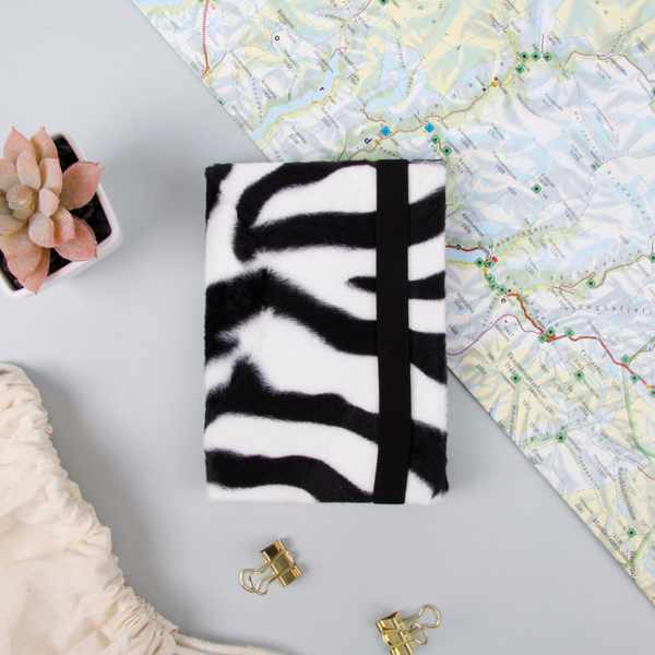 BIZBOOX® Zebra Fellimitat DIN A6 BIZBOOX® Zebra Fellimitat DIN A6