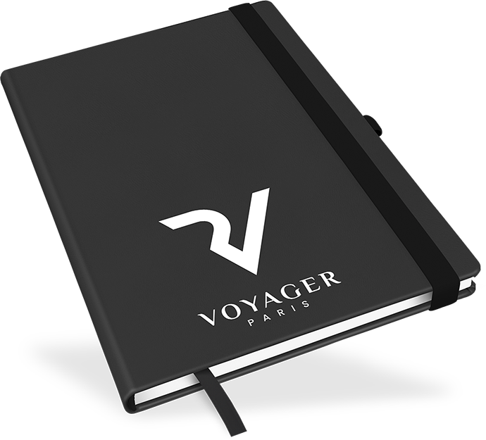 "Smoky Black" - Large mit deinem Umschlagdesign "Smoky Black" - Large mit deinem Umschlagdesign