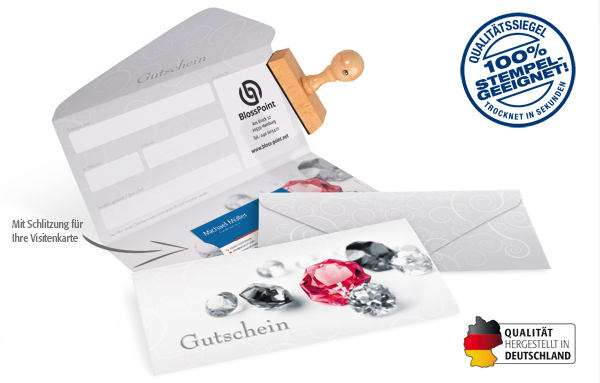 Gutscheinkarte Classic "Diamanten"