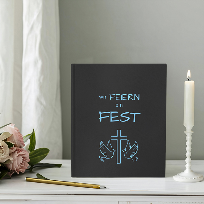 Gästebuch Konfirmation Schwarz Gästebuch Konfirmation Schwarz