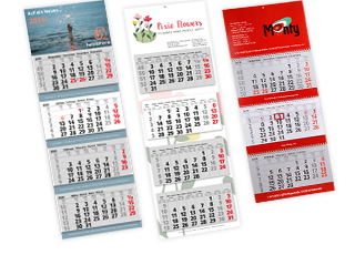 Mehrblock-Wandkalender Mehrblock-Wandkalender