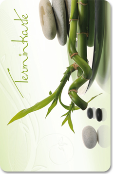 Terminkarte "Asia Wellness" Terminkarte "Asia Wellness"