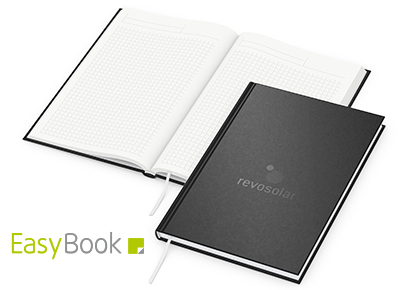 183002 EasyBook Notizbuch Black DIN A5 Recycling EasyBook Notizbuch Black DIN A5 Recycling