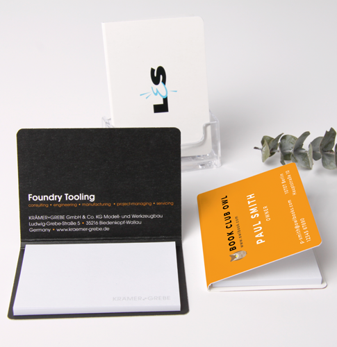 BusinessCard – die Haftnotiz-Visitenkarte