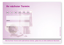 1215010110 Terminzettel "bright colour" - 1 Termin mit Wochentagen Terminzettel "bright colour" - 1 Termin mit Wochentagen