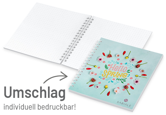 11014824001 Spiralblock A5 Quadrat - Inhalt Standard Spiralblock A5 Quadrat - Inhalt Standard