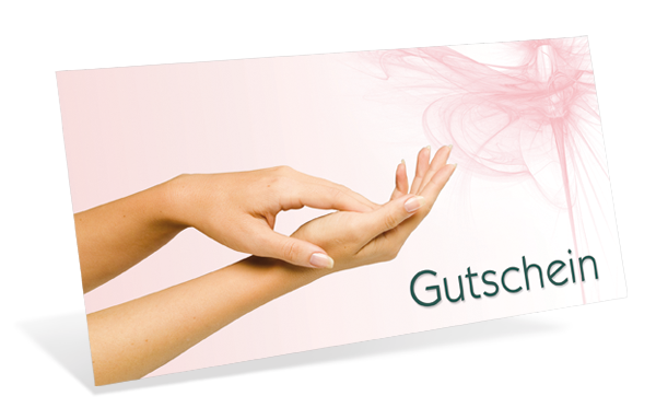 Gutscheinkarte Classic "sanfte Berührung" Gutscheinkarte Classic "sanfte Berührung"