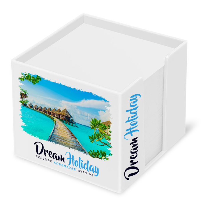 Zettelbox Classic 10 x 10 x 10 cm im Digitaldruck Zettelbox Classic 10 x 10 x 10 cm im Digitaldruck