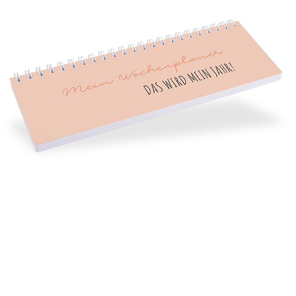 Marthiesens® Tischquerkalender "Peach" Marthiesens® Tischquerkalender "Peach"