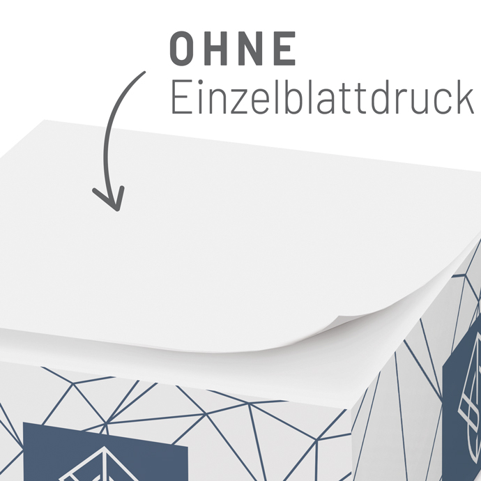 Notiz-Zettelklotz 10 x 10 x 5 cm im Siebdruck auf Mini-Holzpalette Notiz-Zettelklotz 10 x 10 x 5 cm im Siebdruck auf Mini-Holzpalette