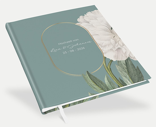 Gästebuch Hochzeit - Vintage "Floral Epoque"