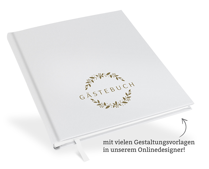 Gästebuch Weiß Gästebuch Weiß