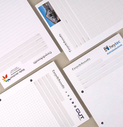 Warum Gesprächsnotizblöcke in DIN A5 verwenden? Warum Gesprächsnotizblöcke in DIN A5 verwenden?