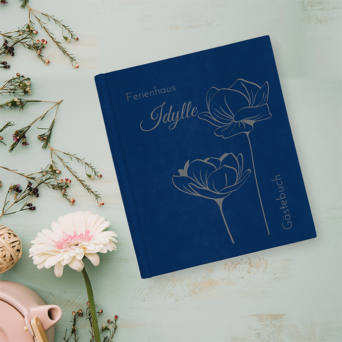 Gästebuch Ferienwohnung Royalblau Gästebuch Ferienwohnung Royalblau