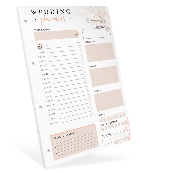 Notizblock Premium DIN A4 + 4-fach Abheftlochung Notizblock Premium DIN A4 + 4-fach Abheftlochung