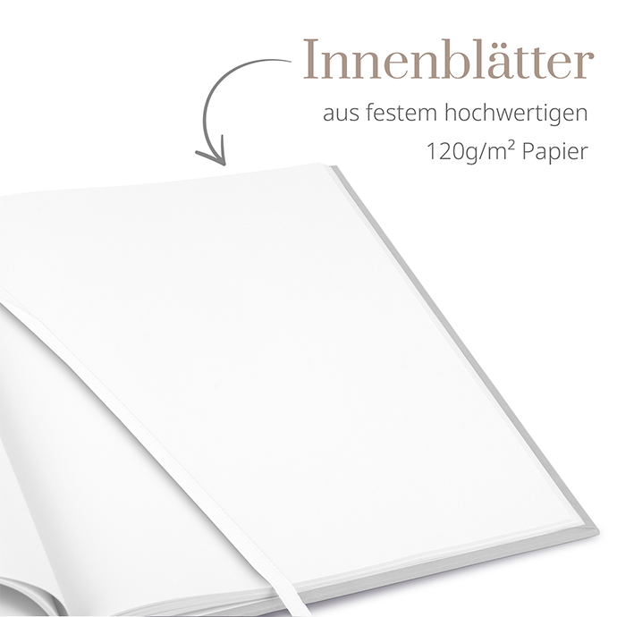 Kondolenzbuch - Warm Botanicals