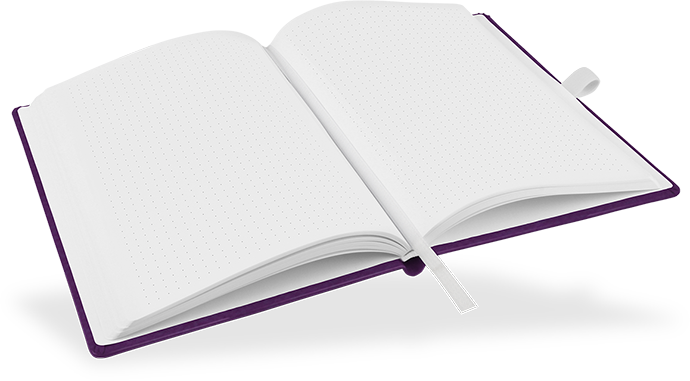 "Imperial Lila" - Large mit deinem Umschlagdesign "Imperial Lila" - Large mit deinem Umschlagdesign