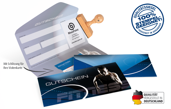 Gutscheinkarte Classic "fitness"