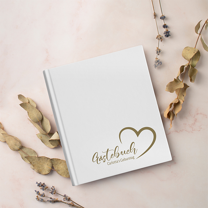 Gästebuch Weiß Gästebuch Weiß