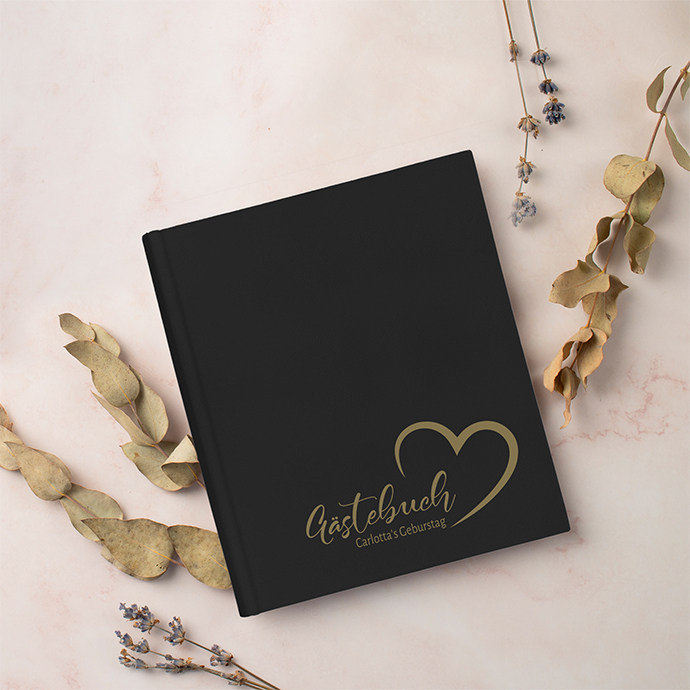 Gästebuch Schwarz üe Gästebuch Schwarz üe