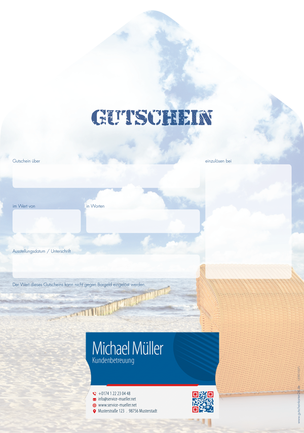 Gutscheinkarte Classic "Wolkenzauber" Gutscheinkarte Classic "Wolkenzauber"