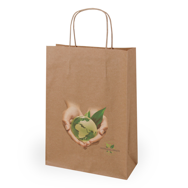 Kraftpapiertüte ,,M'' Kraftpapiertüte ,,M''