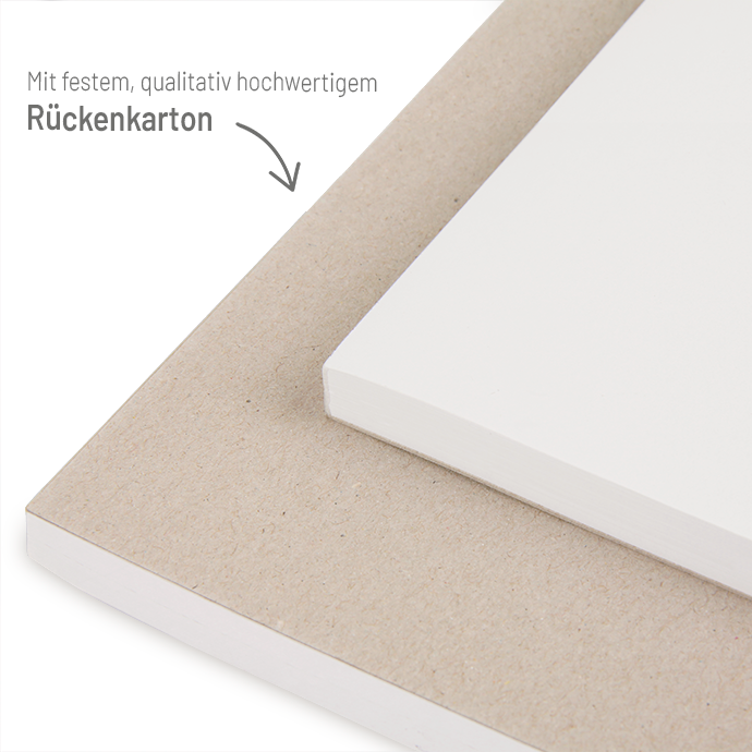 Notizblock Recycling DIN A5 + Abheftlochung Notizblock Recycling DIN A5 + Abheftlochung