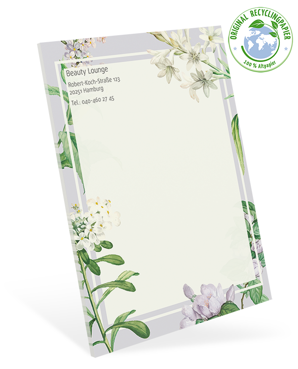 100105024009 Notizblock Recycling DIN A5 Notizblock Recycling DIN A5