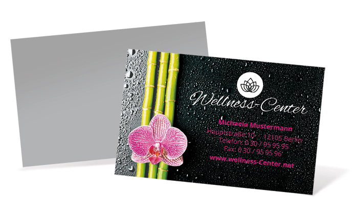 Visitenkarte "Asia Frische" Landscape Visitenkarte "Asia Frische" Landscape