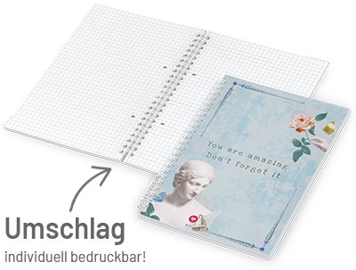 1105034012 Collegeblock A5+ - mit Perforation Collegeblock A5+ - mit Perforation