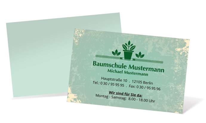 Visitenkarte "happy birds" Landscape Visitenkarte "happy birds" Landscape