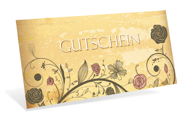 1209010337 Gutscheinkarte Classic "Zauberranken" Gutscheinkarte Classic "Zauberranken"