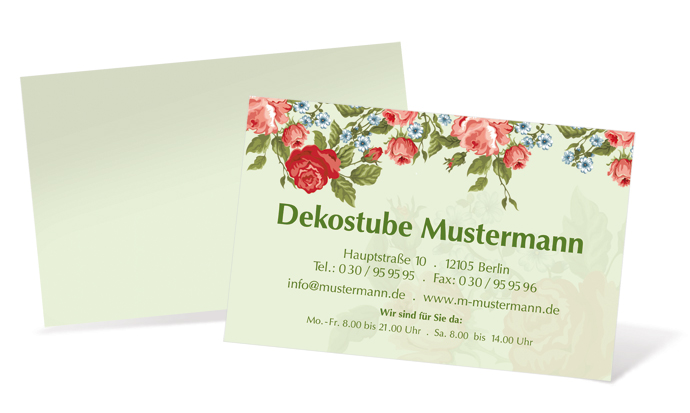 Visitenkarte "Sommerkleid" Landscape Visitenkarte "Sommerkleid" Landscape