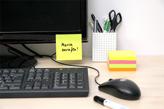 Post-its effektiv verwenden - wie geht das? Post-its effektiv verwenden - wie geht das?