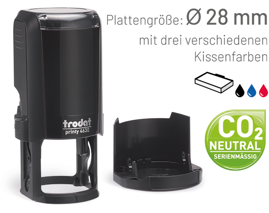 1213015828 Firmen- & Praxisstempel Printy rund 30 mm Ø Firmen- & Praxisstempel Printy rund 30 mm Ø