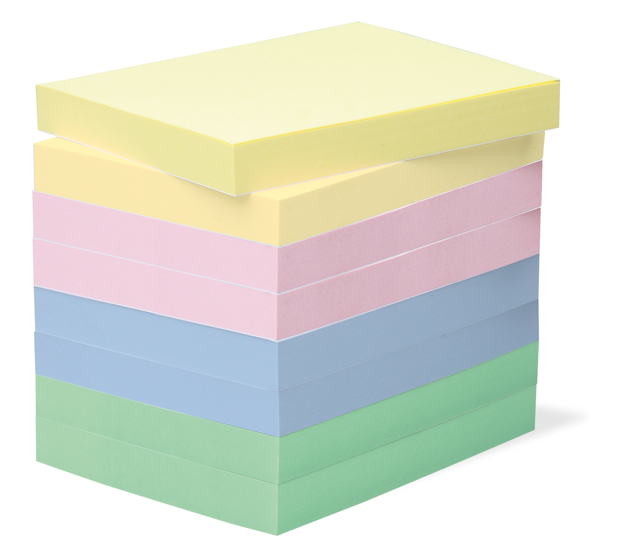 BIZSTIX® Office Farb-Pack Pastell 100 x 75 mm