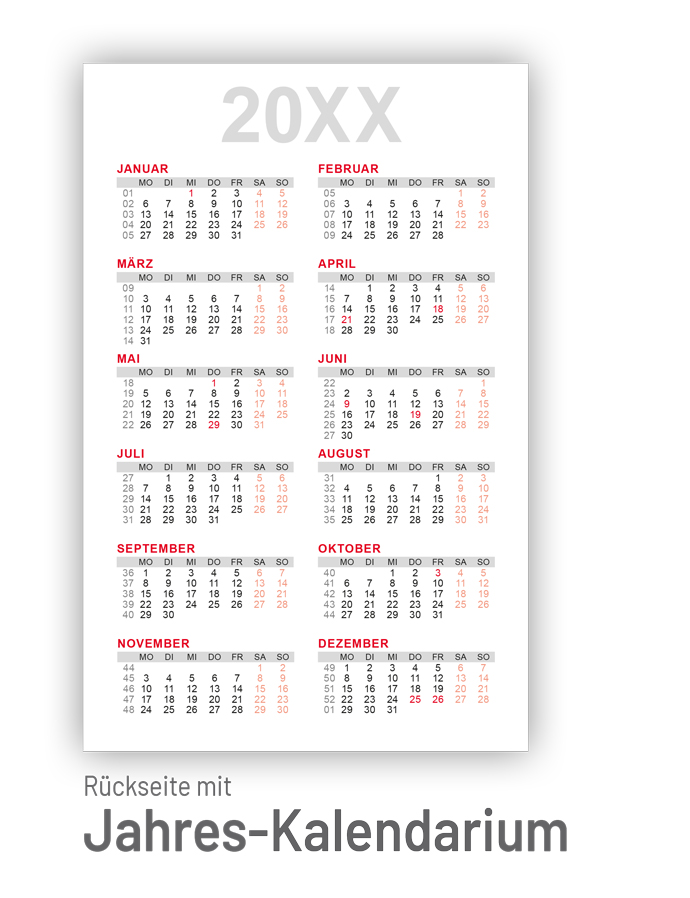 Scheckkarten-Kalender TakeOne Scheckkarten-Kalender TakeOne