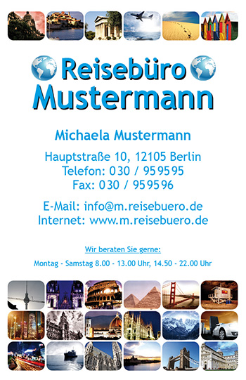 1212010275 Visitenkarte "Attraktionen" Visitenkarte "Attraktionen"