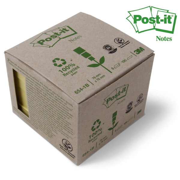 Post-it® Recycling Notes 76 x 76 mm