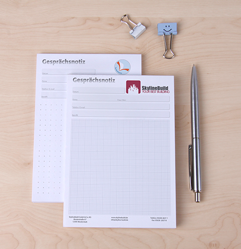 Was ist ein Gesprächsnotizblock A5? Was ist ein Gesprächsnotizblock A5?