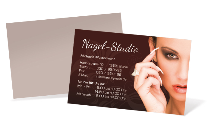 Visitenkarte "Elegance" Landscape Visitenkarte "Elegance" Landscape