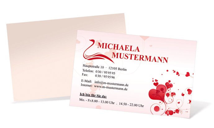 Visitenkarte "lieblich" Landscape Visitenkarte "lieblich" Landscape