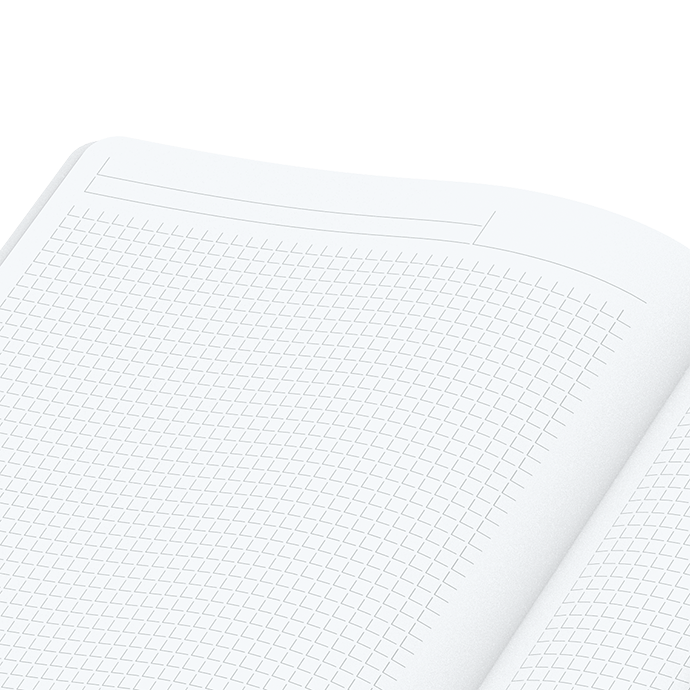 EasyBook Notizbuch Flex White A4 Small